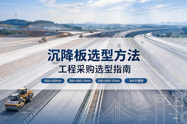温江沉降板选择方法