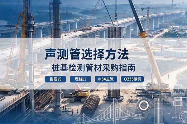 温江声测管选型标准
