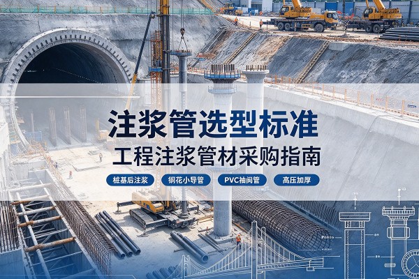 温江注浆管选型标准