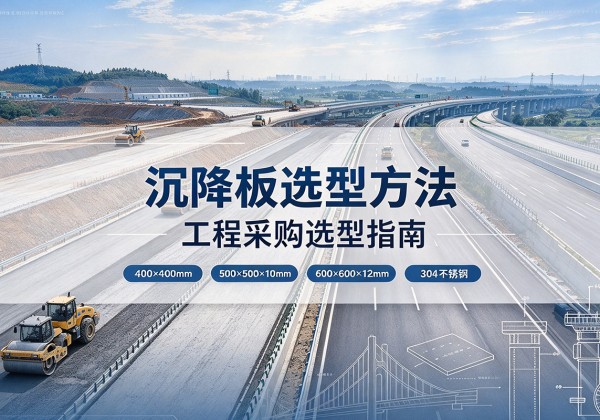 温江沉降板选择方法